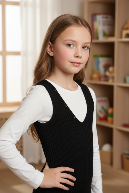Жилет Deloras 13 Years (153-158 cm) Черный (MA-D5676_Black) - Фото 4 Жилет Deloras 13 Years (153-158 cm) Черный (MA-D5676_Black) - изображение 4