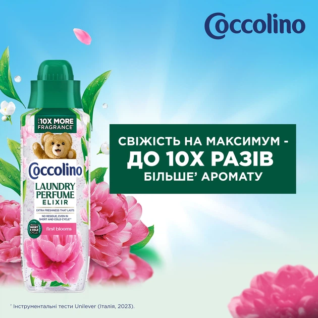 Парфюм для одежды Coccolino Perfume Elixir First Blooms Весенние цветы 460 мл (8720181680410) - изображение 4