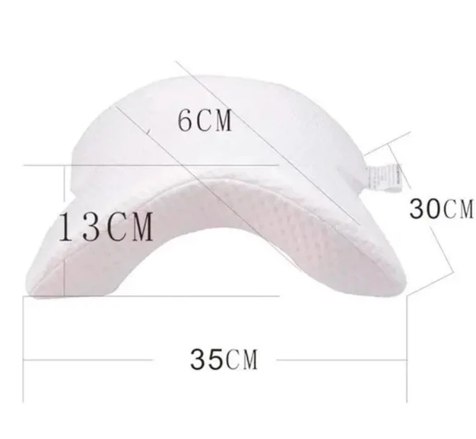 Ортопедична подушка Bautech Memory Foam Pillow 35x30x13 см Білий (2104619330) - Фото 7 Ортопедична подушка Bautech Memory Foam Pillow 35x30x13 см Білий (2104619330) - изображение 7