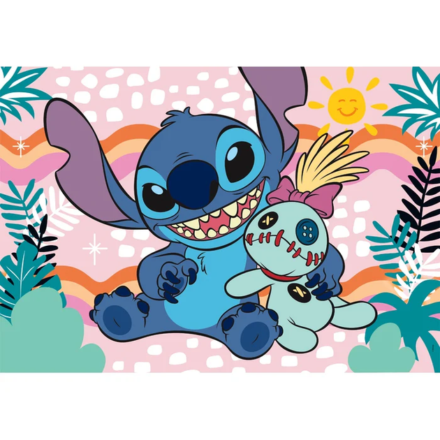 Пазл Clementoni: SuperColor — Disney Stitch / Дісней Стіч (60 елементів) — 26331 - зображення 2