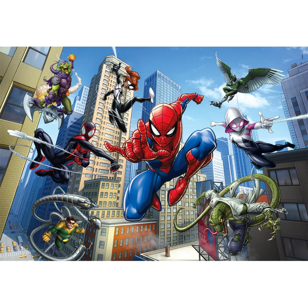 Пазл Clementoni: SuperColor — Marvel Spider-Man / Людина-павук (104 елементи) — 25014 - зображення 3