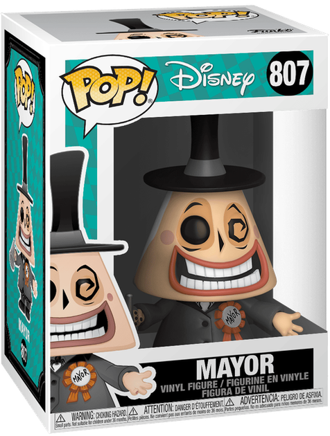Фигурка Мэра — Funko Pop! DISNEY: THE NIGHTMARE BEFORE CHRISTMAS — MAYOR #807 - Фото 1 Фигурка Мэра — Funko Pop! DISNEY: THE NIGHTMARE BEFORE CHRISTMAS — MAYOR #807 - изображение 1