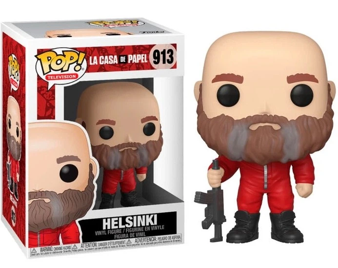 Фигурка Хельсинки — Funko Pop! TELEVISION: MONEY HEIST (LA CASA DE PAPEL) — HELSINKI #913 - Фото 3 Фигурка Хельсинки — Funko Pop! TELEVISION: MONEY HEIST (LA CASA DE PAPEL) — HELSINKI #913 - изображение 3