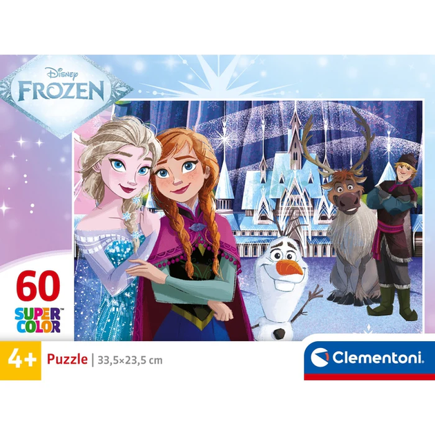 Пазл Clementoni: SuperColor — Frozen / Холодное сердце (60 элементов) — 26318 - изображение 2