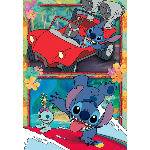 Пазл Clementoni: SuperColor — Disney Stitch / Стіч (104 елементи) — 27571 - зображення 3