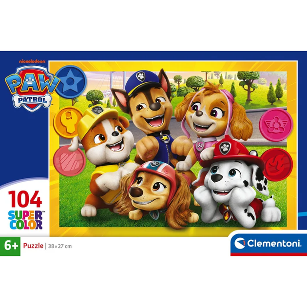 Пазл Clementoni: SuperColor — PAW Patrol / Щенячий патруль (104 елементи) — 25013 - зображення 2