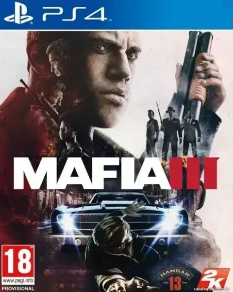 Диск для PlayStation 4 - Mafia III, русские субтитры - Фото 1 Диск для PlayStation 4 - Mafia III, русские субтитры - изображение 1