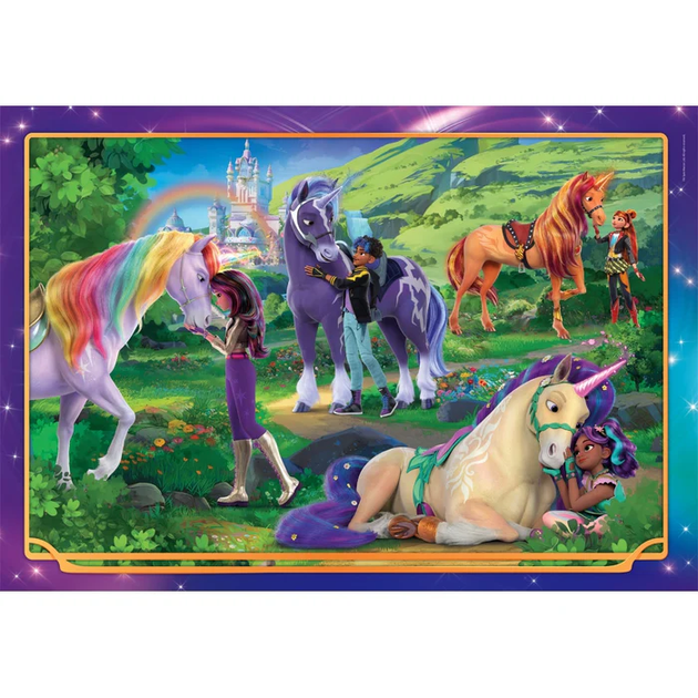 Пазл Clementoni: SuperColor — Unicorn Academy / Академия Единорогов (104 элемента) — 25099 - изображение 3