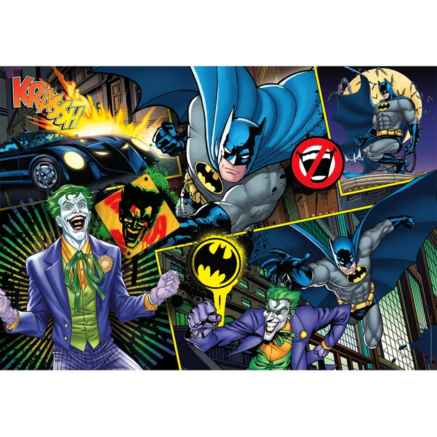 Пазл Clementoni: SuperColor — DC Batman / Бетмен (104 елементи) — 25031 - зображення 2