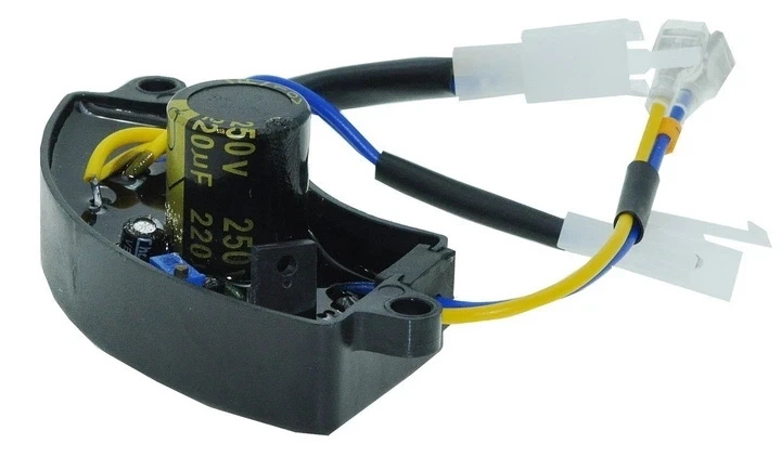 AVR регулятор напряжения генератора 168F 380V (220 мкФ 250V) 2,5 кВт, VJ Parts - изображение 3