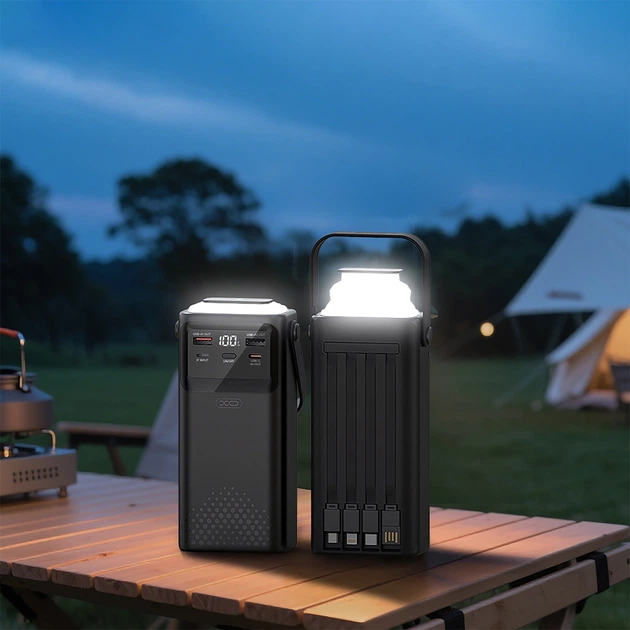 Power Bank XO-PR285 Чорний 30000 mAh - зображення 4