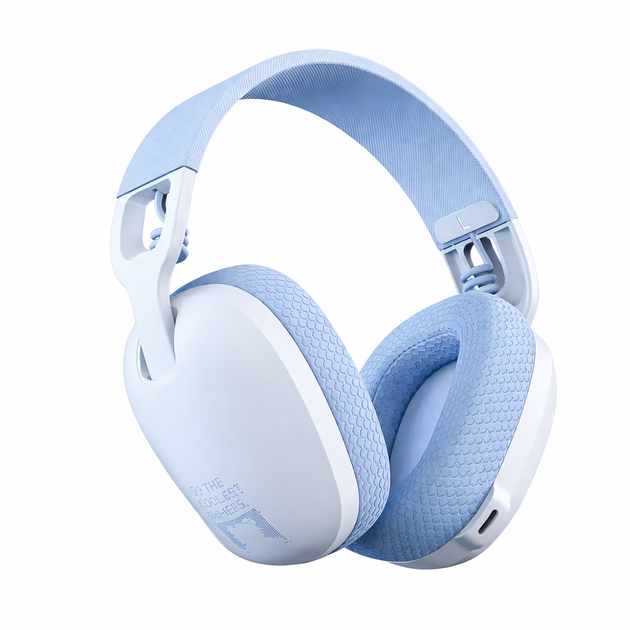 Навушники бездротові ONIKUMA B2 Wireless Headset, 2 режими (Bluetooth/провідні) білі - зображення 5