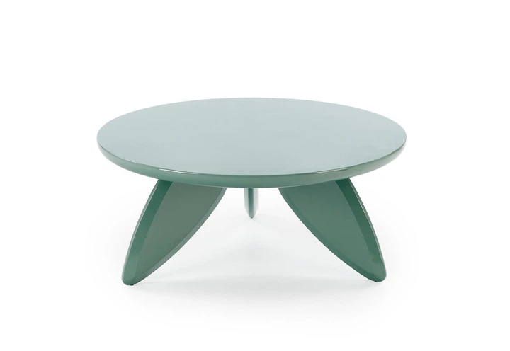 Ława Halmar SORAYA 2 błyszcząca Jasnoniebieska (V-CH-SORAYA_2-LAW-J.NIEBIESKI) (5905248136410) - obraz 3