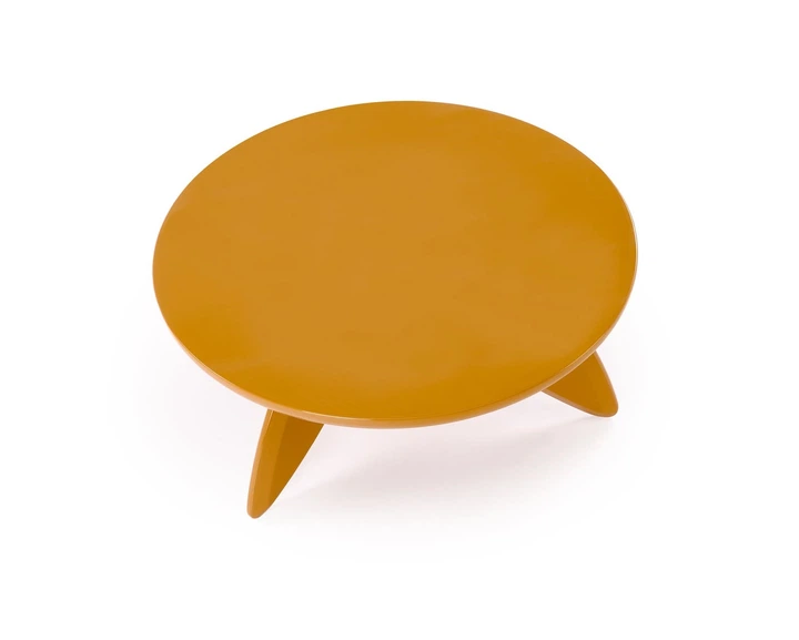 Ława Halmar SORAYA 2 błyszcząca Musztardowa (V-CH-SORAYA_2-LAW-MUSZTARDOWY) (5905248136427) - obraz 4