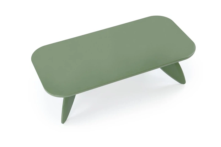 Ława Halmar SORAYA 2 błyszcząca Jasnozielona (V-CH-SORAYA-LAW-J.ZIELONY) (5905248136403) - obraz 2