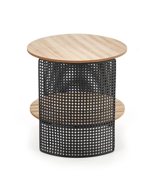 Ława Halmar TRAFICA Naturalny / czarny (V-CH-TRAFICA-LAW) (5905248108516) - obraz 4