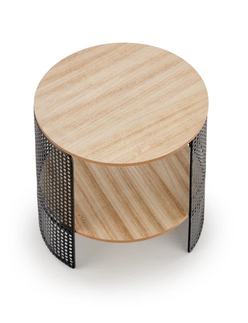 Ława Halmar TRAFICA Naturalny / czarny (V-CH-TRAFICA-LAW) (5905248108516) - obraz 5