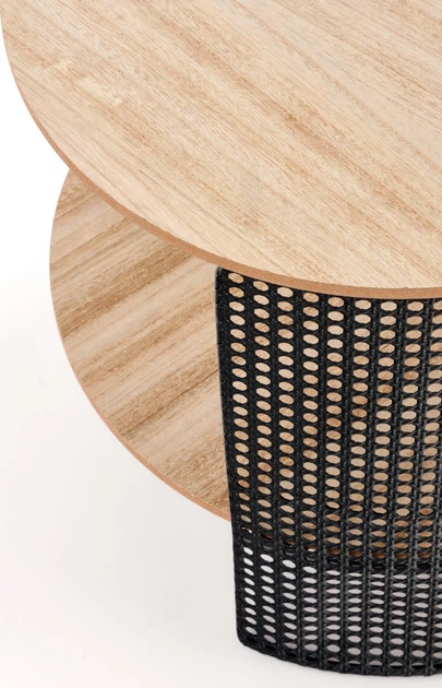 Ława Halmar TRAFICA Naturalny / czarny (V-CH-TRAFICA-LAW) (5905248108516) - obraz 6