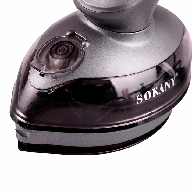 Ручной отпариватель Sokany SKYD2130B 1600 Вт черный для одежды с паровым ударом и керамической подошвой - изображение 5