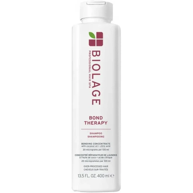 Шампунь для волосся Matrix Biolage профешнл бонд терапі для хімічно пошкодженого волосся 400мл - Фото 1 Шампунь для волосся Matrix Biolage профешнл бонд терапі для хімічно пошкодженого волосся 400мл - зображення 1