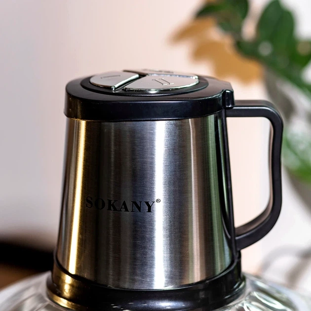 Чоппер Sokany SK-7015 800 Вт 3,9л нержавеющая сталь для измельчения мяса овощей фруктов серый - изображение 8