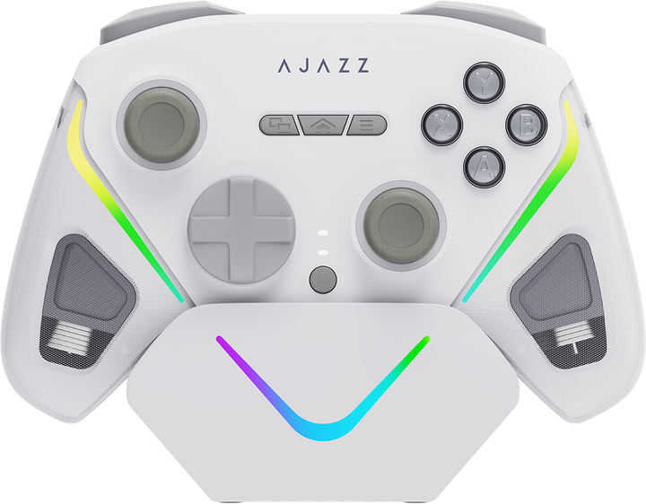 Геймпад Ajazz GP100S RGB White - Фото 1 Геймпад Ajazz GP100S RGB White - зображення 1
