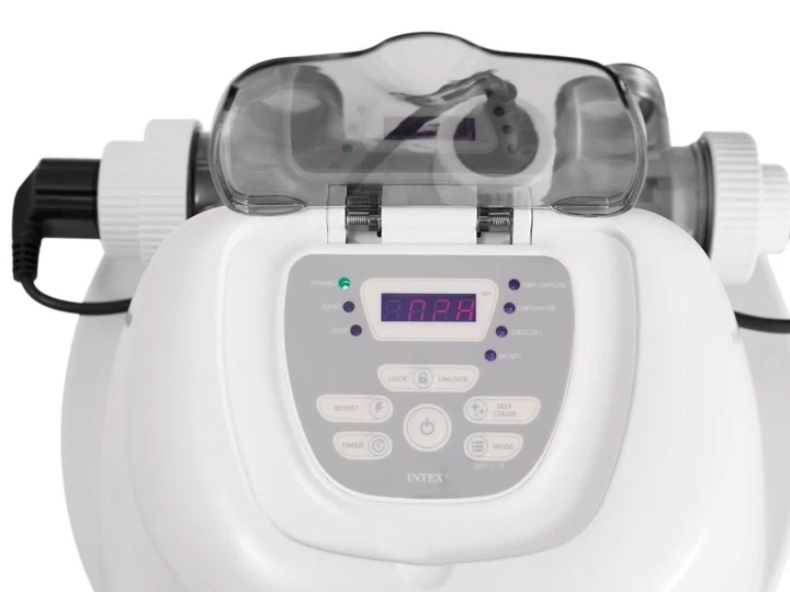 Хлоргенератор Intex 26664 Krystal Clear Salwater System Производительность по хлору 4 г/ч для бассейнов объемом до 17 413 л - изображение 3