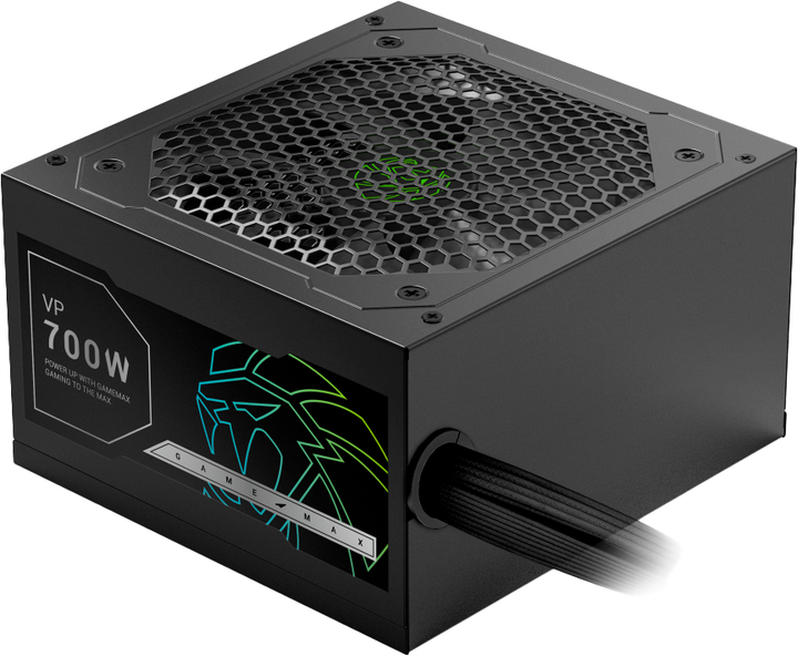 Zasilacz Gamemax VP 700S 700W 80 Plus Bronze Black (VP 700S) - obraz 2