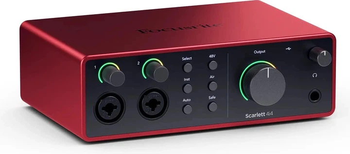 Interfejs audio Focusrite Scarlett 4i4 4Gen (815301001492) - obraz 2