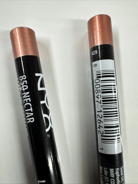 Стойкий карандаш для губ NYX Cosmetics Slim Lip Pencil SPL850 оттенок Nectar - изображение 7