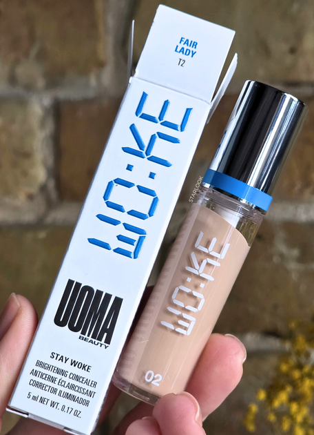 Консилер для обличчя Uoma Stay Woke Concealer Fair Lady T2 6 мл - Фото 7 Консилер для обличчя Uoma Stay Woke Concealer Fair Lady T2 6 мл - зображення 7