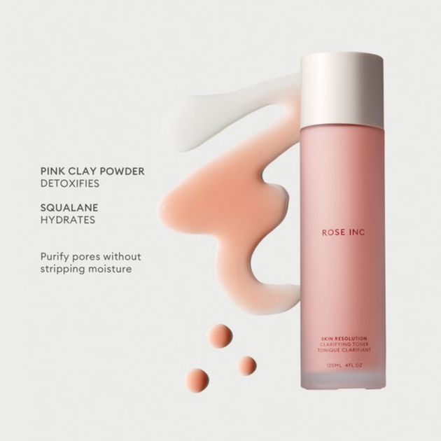 Осветляющий тонер с кислотами Rose Inc Skin Resolution Clarifying Toner 120 мл - Фото 5 Осветляющий тонер с кислотами Rose Inc Skin Resolution Clarifying Toner 120 мл - изображение 5