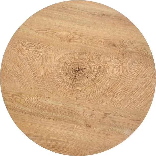 Ława Halmar BROOKLYN 80 cm Dąb naturalny/czarny (5905248106932) - obraz 4