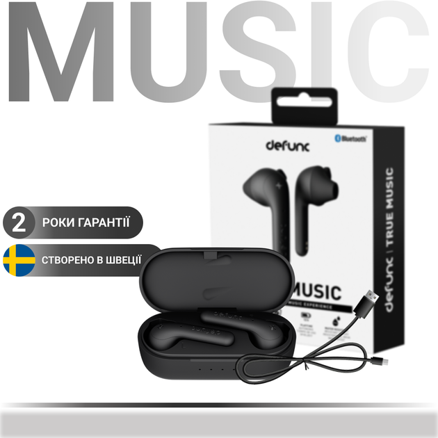 Наушники Defunc True Music ENC Black - изображение 4