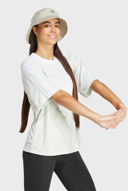 Жіноча спортивна футболка Adidas Tiro Loose мʼятна S - Фото 2 Жіноча спортивна футболка Adidas Tiro Loose мʼятна S - зображення 2