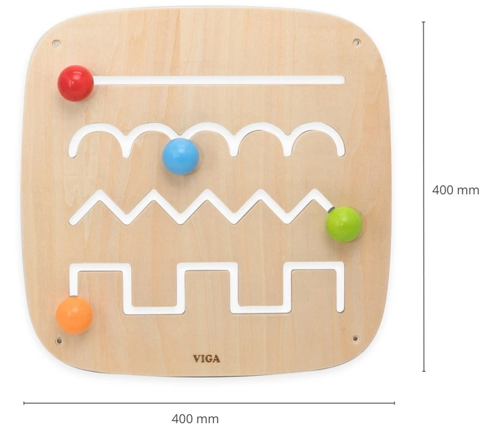 Tablica manipulacyjna Viga z kulkami (6971608448072) - obraz 2