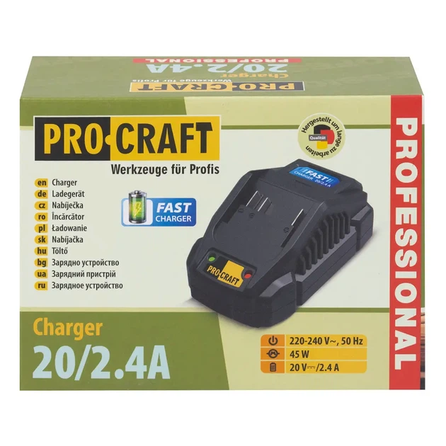 Зарядное устройство ProCraft Charger 20/2.4 А (030291) - изображение 6