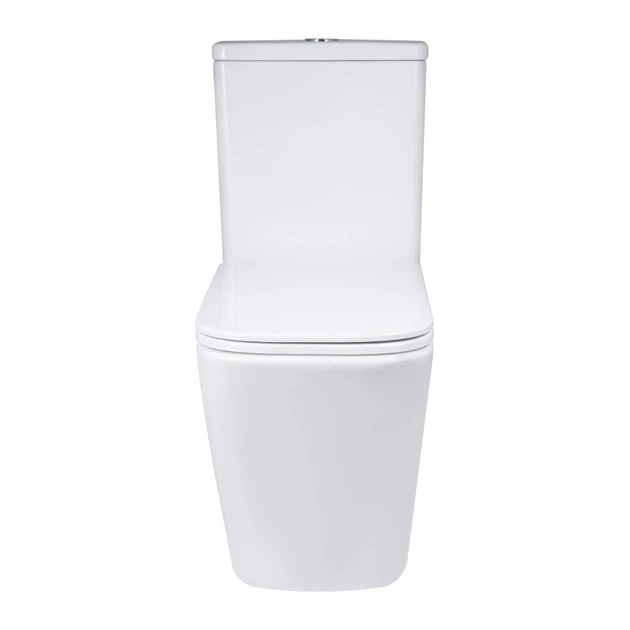 Унитаз-компакт Mixxus Premium Quadro-0401-R 610x365x825mm, система смыва RIMLESS - Фото 2 Унитаз-компакт Mixxus Premium Quadro-0401-R 610x365x825mm, система смыва RIMLESS - изображение 2