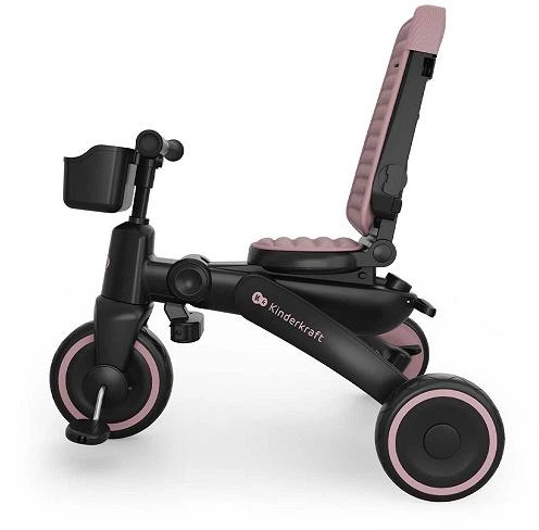 Детский 3-колесный велосипед Kinderkraft Jazz 3 Pink, 5902533930012 - Фото 5 Детский 3-колесный велосипед Kinderkraft Jazz 3 Pink, 5902533930012 - изображение 5