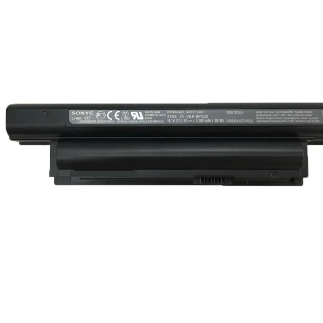 Батарея (оригінал) для SONY VPCEA VPCEB VPCEC VPCEE VPCEF Series VGP-BPS22 11.1V 4400mAh (49Wh) - изображение 2