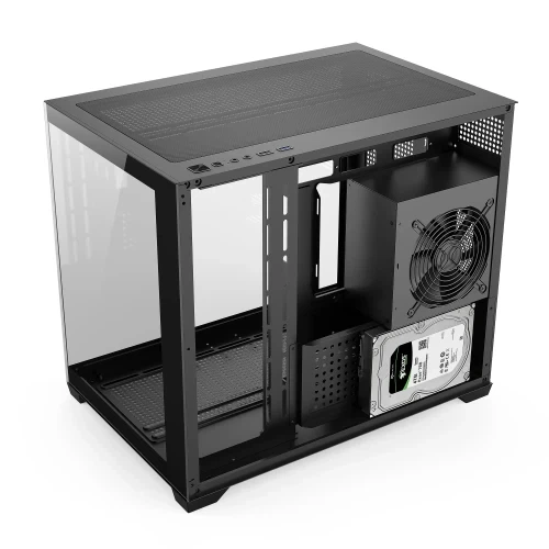 Корпус GTL Gaming "Abyss", Black (GTLN285M) - изображение 9