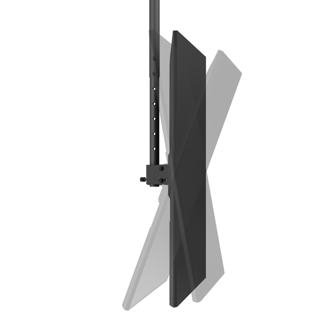 Кронштейн для телевізорів з рівнем iTECH CELB-56S 37"-86" до 50 кг VESA 600x400 Black - зображення 4
