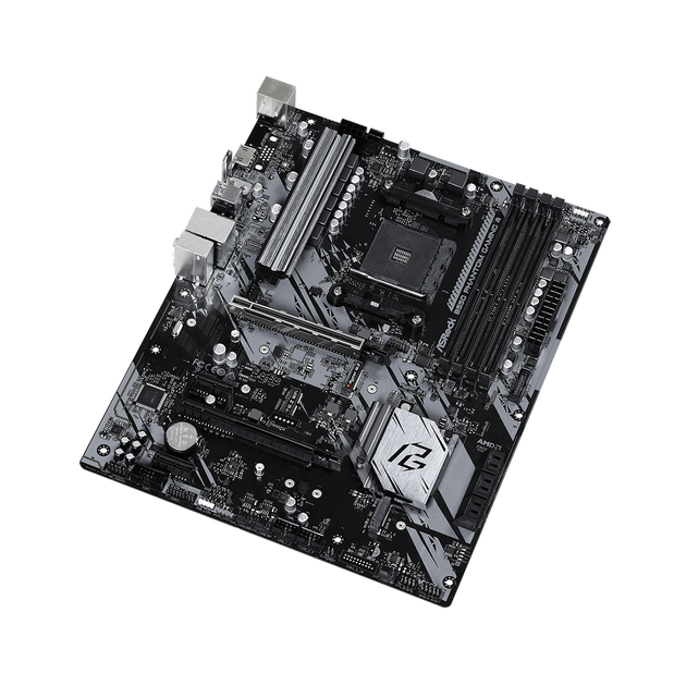 Материнська плата ASRock B550 PHANTOM GAMING 4 AMD AM4 4DDR4 - Фото 3 Материнська плата ASRock B550 PHANTOM GAMING 4 AMD AM4 4DDR4 - зображення 3