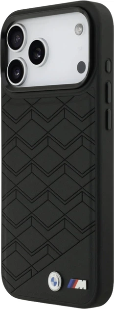 Etui BMW M Shape Logo MagSafe do Apple iPhone 17 Pro Max Black (BMHMP17X25PCSSPK) - obraz 2