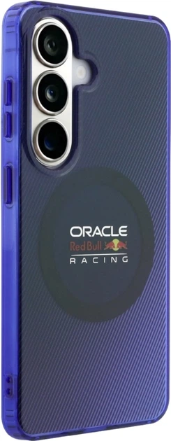 Чохол Red Bull Double Layer Blended Lines MagSafe для Samsung Galaxy S26 Blue (RBHMS26S24HGDSV) - зображення 4