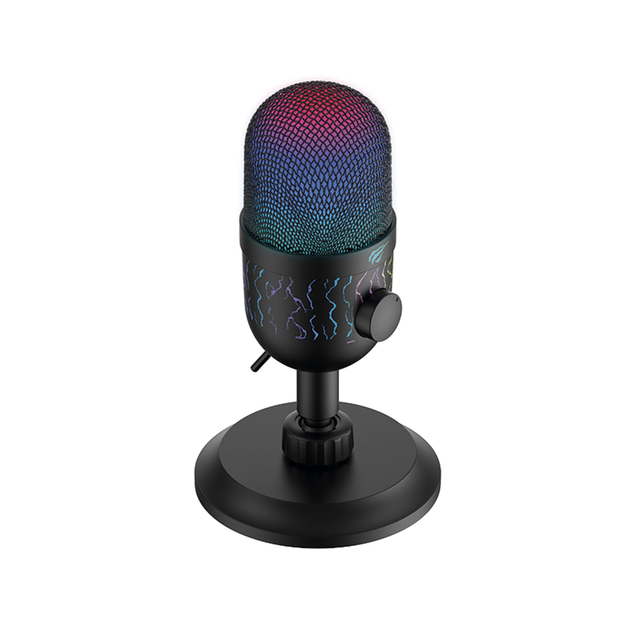 Мікрофон для комп'ютера ігровий HAVIT HV-GK52 USB RGB - зображення 3