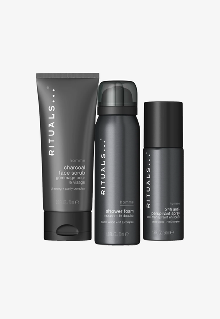 Набір подарунковий Rituals Woody Cedar Wood & Vitamin E Complex XS чоловічий - Фото 2 Набір подарунковий Rituals Woody Cedar Wood & Vitamin E Complex XS чоловічий - зображення 2