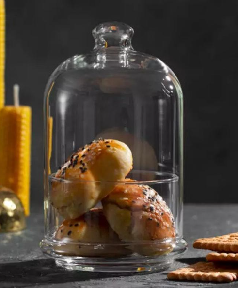 Стеклянная банка Pasabahce Midi Patisserie для хранения с купольной крышкой (96889) - Фото 1 Стеклянная банка Pasabahce Midi Patisserie для хранения с купольной крышкой (96889) - изображение 1