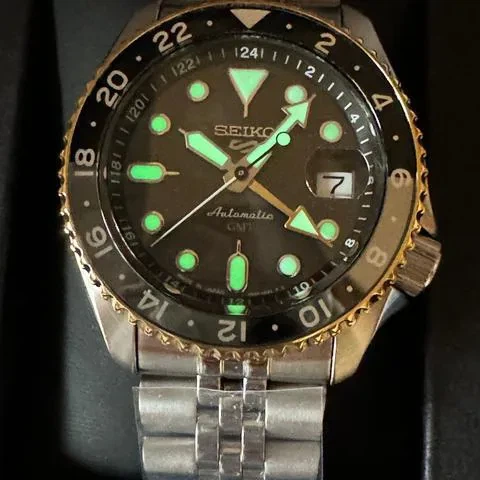 （本日中:最終値下) SEIKO 5 SPORTS GMT SKX SSK021 Годинник SEIKO 5 Sports GMT SSK021 – купить онлайн на ROZETKA