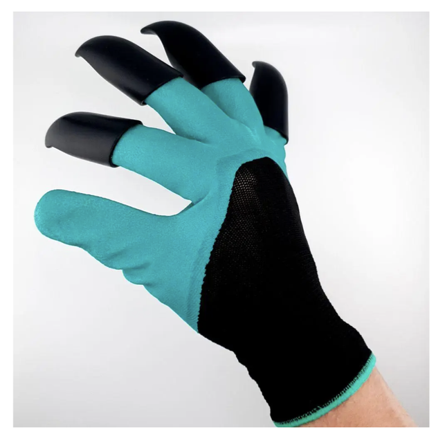 Садовые перчатки Garden Gloves LY-557 с когтями, водонепроницаемые, универсальные - Фото 7 Садовые перчатки Garden Gloves LY-557 с когтями, водонепроницаемые, универсальные - изображение 7